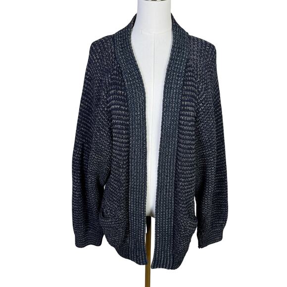 Rosalee Vintage Mohair Wool Open Front Knit Cardigan Sweater US Women's L - Picture 1 of 7